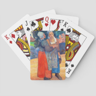 Paul Gauguin - Paysannes Bretonnes Playing Cards