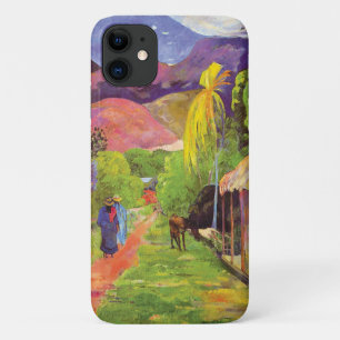 Paul Gauguin Road in Tahiti Vintage Fine Art iPhone 11 Case
