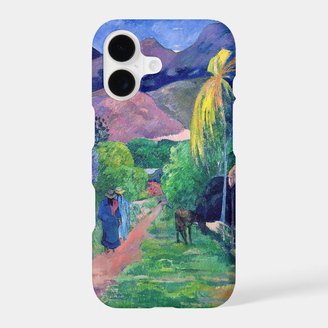 Paul Gauguin - Rue à Tahiti (Verso)