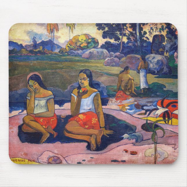 Paul Gauguin - Sacred Spring, Sweet Dreams Mouse Pad (Front)
