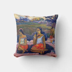 Paul Gauguin - Sacred Spring, Sweet Dreams Throw Pillow