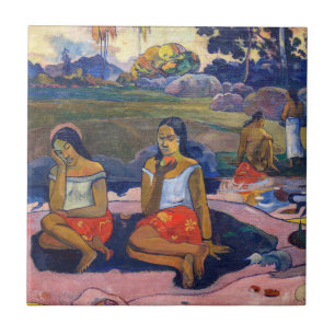 Paul Gauguin - Sacred Spring, Sweet Dreams Tile
