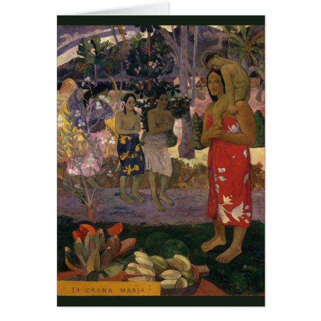 Paul Gauguin salue Mary 1891 CC0456 (Devant)