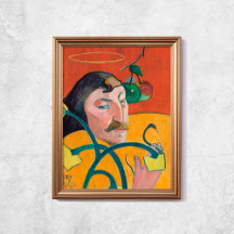 Paul Gauguin Self Portrait Modern Art