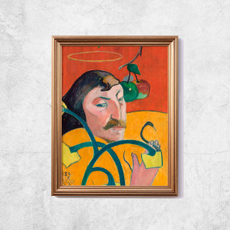 Paul Gauguin Self Portrait Modern Art Poster
