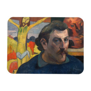 Paul Gauguin - Self-Portrait with Yellow Christ Magnet
