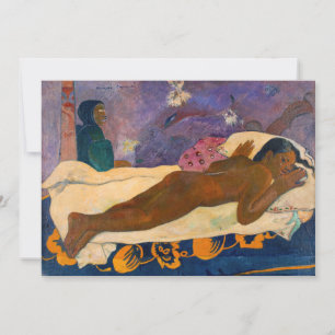 Paul Gauguin - Spirit of the Dead Watching Invitation
