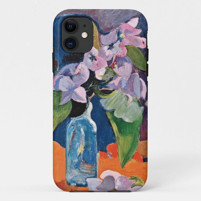 Paul Gauguin - Still Life With Flowers And Idol Case-Mate iPhone Case (Back)