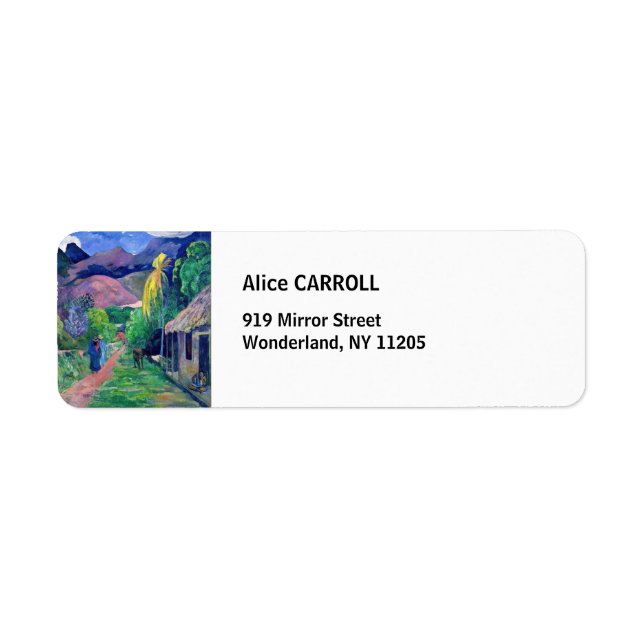 Paul Gauguin - Street in Tahiti (Front)