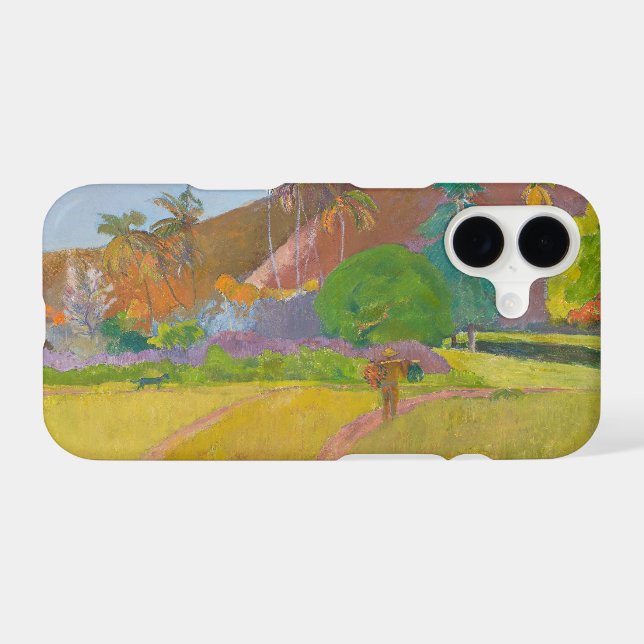 Paul Gauguin - Tahitian Landscape (Back (Horizontal))