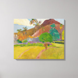 Paul Gauguin - Tahitian Landscape Canvas Print