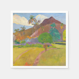 Paul Gauguin - Tahitian Landscape Napkin