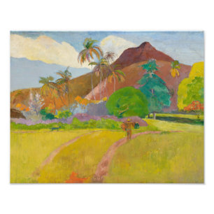 Paul Gauguin - Tahitian Landscape Photo Print