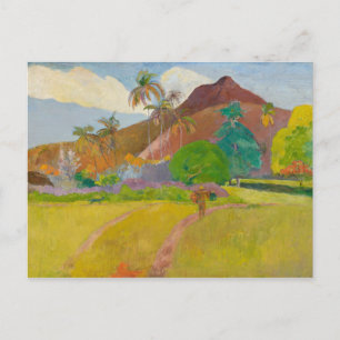 Paul Gauguin - Tahitian Landscape Postcard