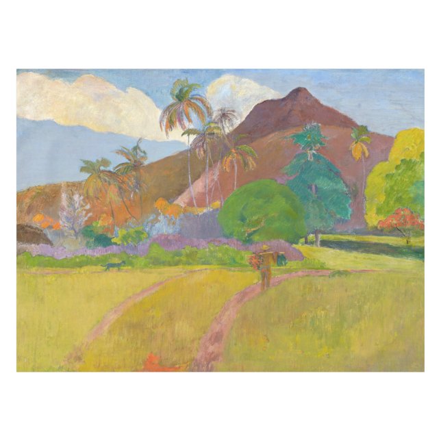 Paul Gauguin - Tahitian Landscape Tablecloth (Front (Horizontal))