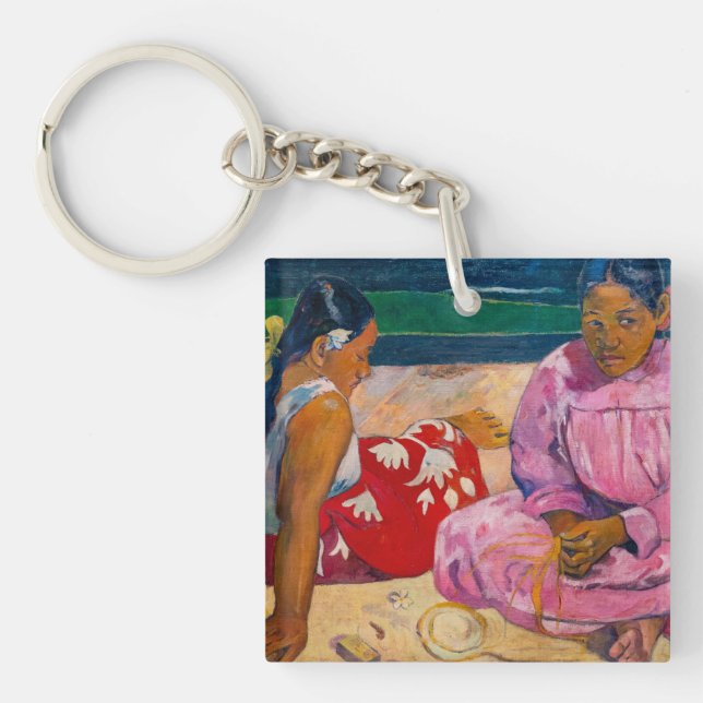 Paul Gauguin - Tahitian Women on the Beach Keychain (Front)