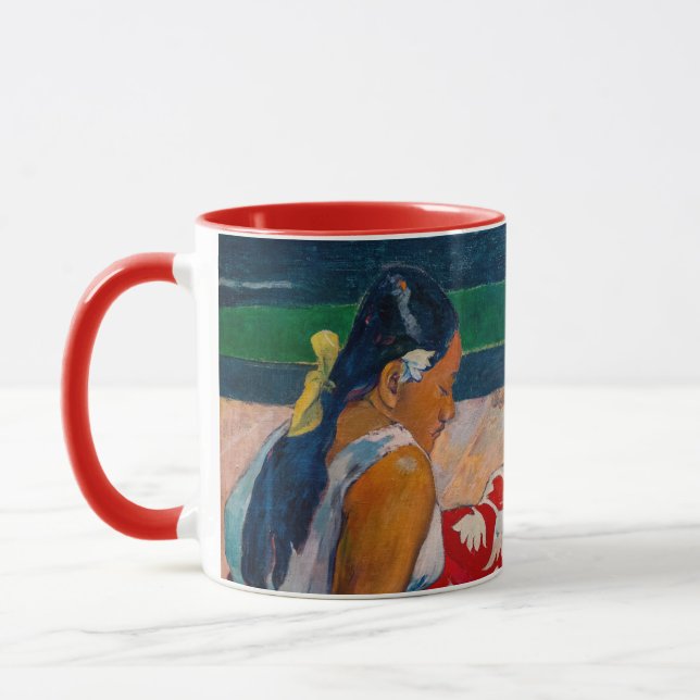 Paul Gauguin - Tahitian Women on the Beach Mug (Left)