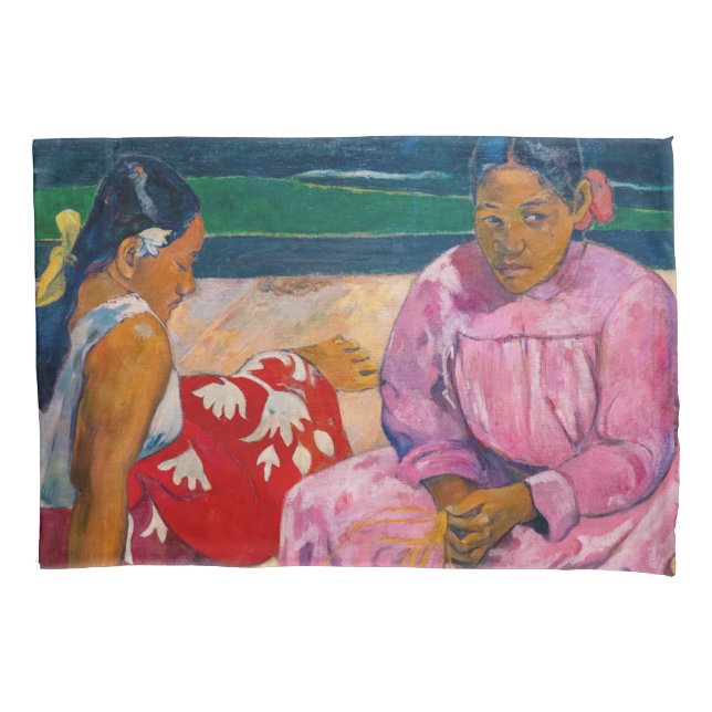 Paul Gauguin - Tahitian Women on the Beach Pillowcase (Front)