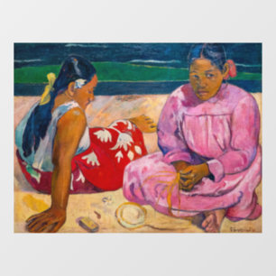 Paul Gauguin - Tahitian Women on the Beach Window Cling