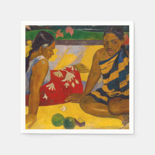 Paul Gauguin - Tahitian Women / Parau Api Napkin