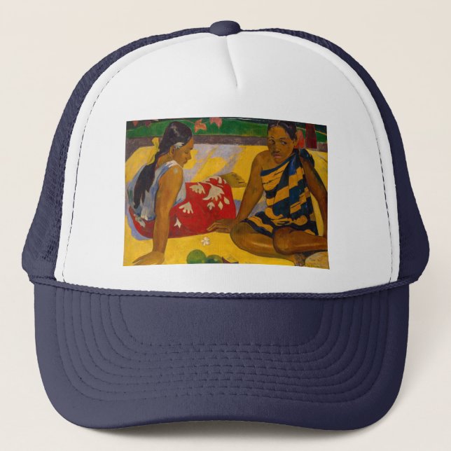 Paul Gauguin - Tahitian Women / Parau Api Trucker Hat (Front)
