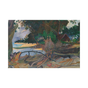 Paul Gauguin - Te burao - The Hibiscus Tree Canvas Print