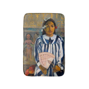 Paul Gauguin - The Ancestors of Tehamana Bath Mat