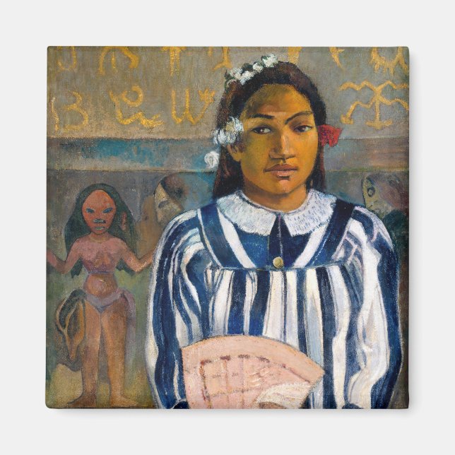Paul Gauguin - The Ancestors of Tehamana Magnet (Front)