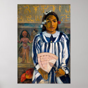 Paul Gauguin - The Ancestors of Tehamana Poster