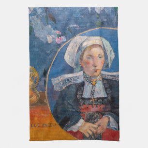 Paul Gauguin - The Beautiful Angel, Pont-aven Kitchen Towel