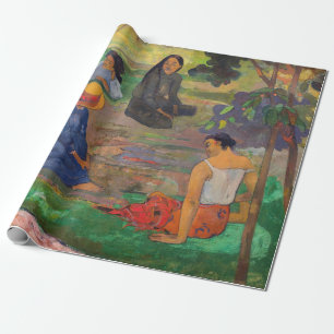 Paul Gauguin - The Conversation / Les Parau Parau Wrapping Paper