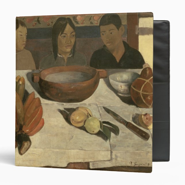 Paul Gauguin | The Meal , 1891 Binder (Front/Inside)