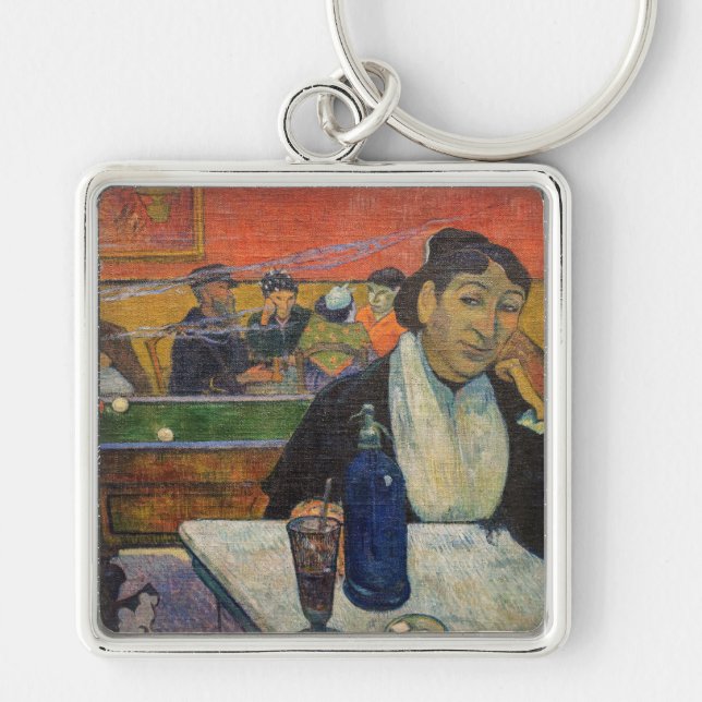 Paul Gauguin - The Night Cafe, Arles Keychain (Front)