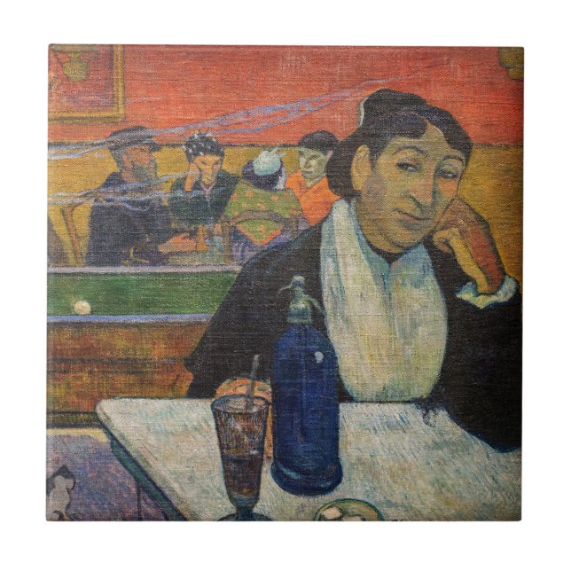 Paul Gauguin - The Night Cafe, Arles Tile (Front)