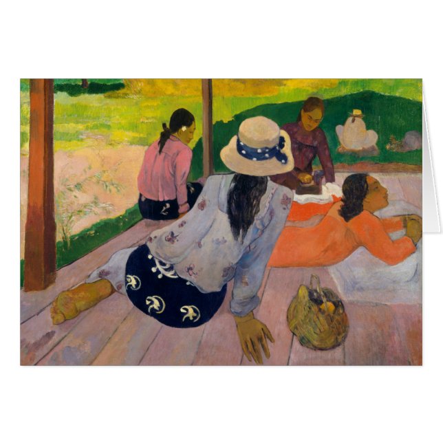 Paul Gauguin | The Siesta (Front Horizontal)