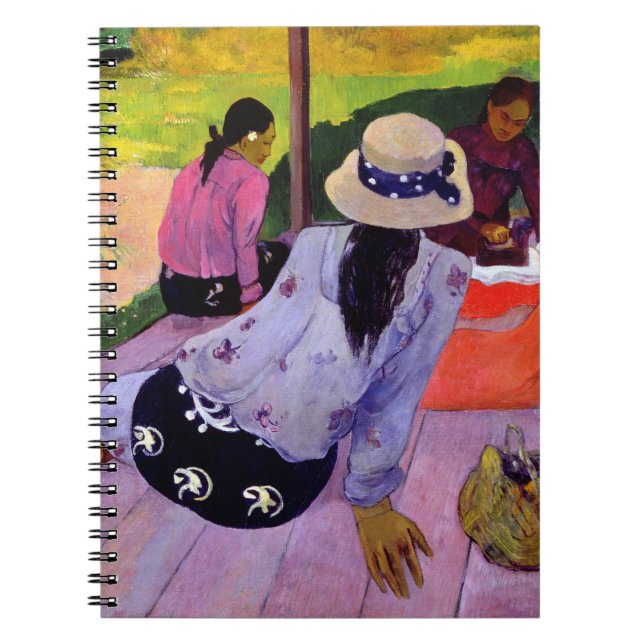 Paul Gauguin | The Siesta, 1891-2 (oil on canvas) Notebook (Front)