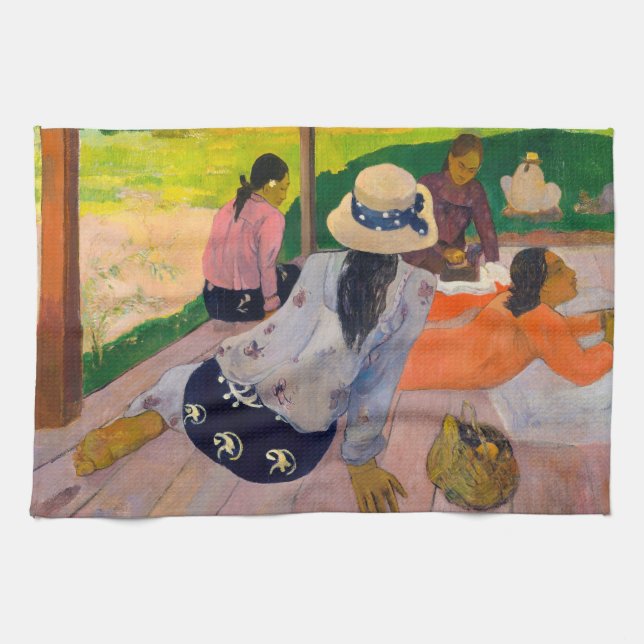 Paul Gauguin - The Siesta Kitchen Towel (Horizontal)