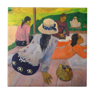Paul Gauguin - The Siesta Tile