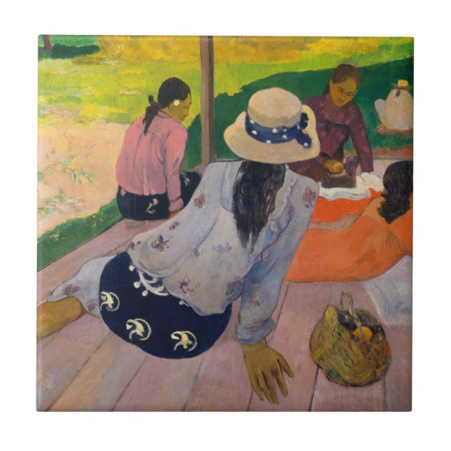 Paul Gauguin | The Siesta Tile (Front)