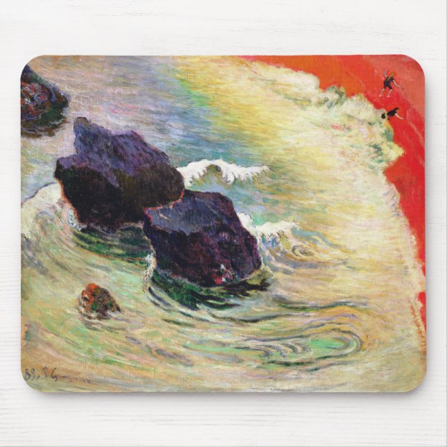 Paul Gauguin | The Wave Mouse Pad (Front)