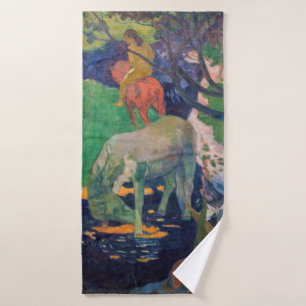 Paul Gauguin - The White Horse Bath Towel Set