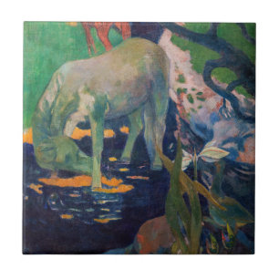 Paul Gauguin - The White Horse Tile