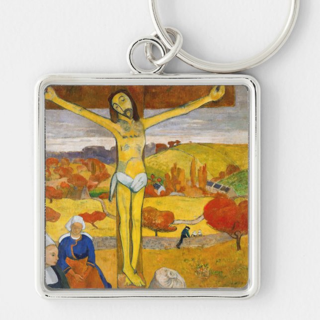 Paul Gauguin - The Yellow Christ Keychain (Front)