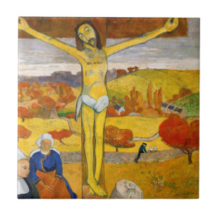 Paul Gauguin - The Yellow Christ Tile