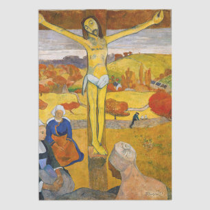 Paul Gauguin - The Yellow Christ Tissue Paper