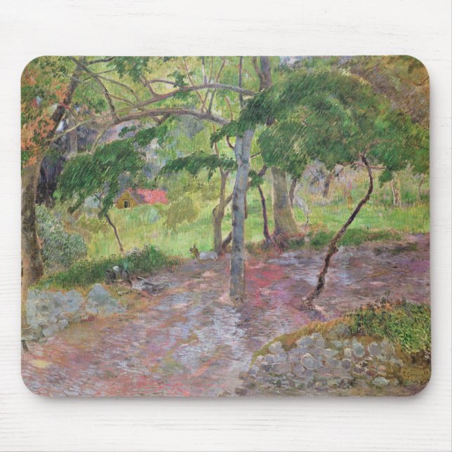 Paul Gauguin | Tropical Landscape, Martinique, 188 Mouse Pad (Front)