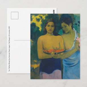 Paul Gauguin - Two Tahitian Women Postcard