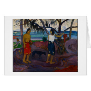Paul Gauguin Under the Pandanus, 1891 (oil on ca