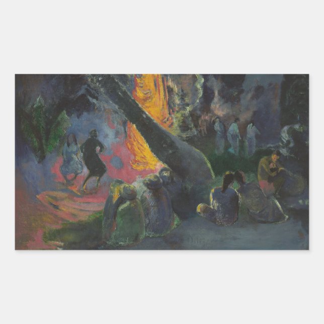Paul Gauguin - Upa Upa (The Fire Dance) Sticker (Front)