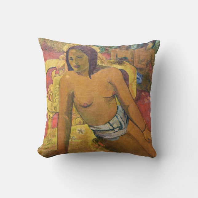 Paul Gauguin - Vairumati Throw Pillow (Front)